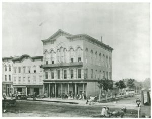The Hangsterfer Block (Courtesy of the Bentley Historical Library)